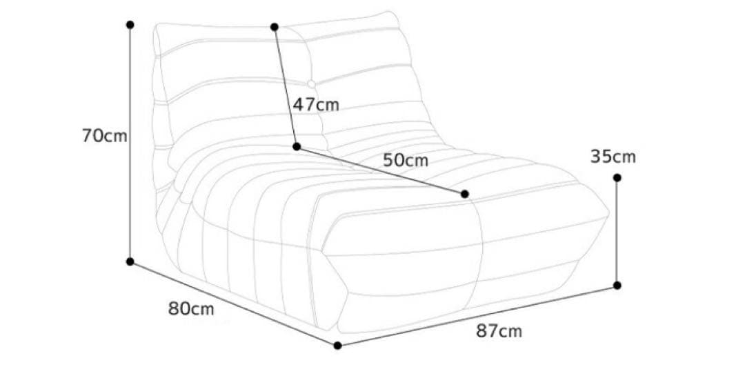 【大特価】トーゴ 1人掛け ソファ クッション付き
