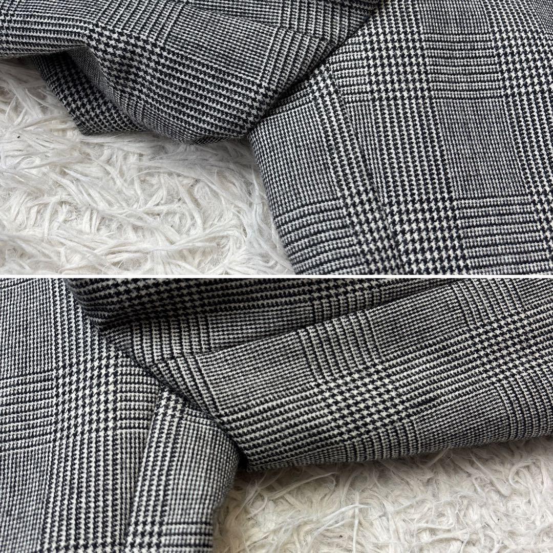 希少【バーバリーズ】グレンチェック　ロングスカート　ダブル　セットアップ　9 7