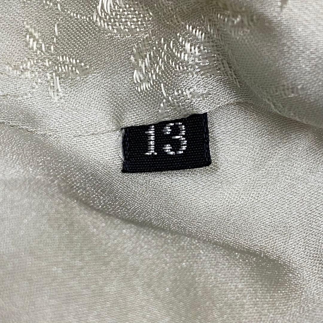 良品★SAGA FOX 銀サガ 毛皮コート リアルファー シルバー系 13 ①