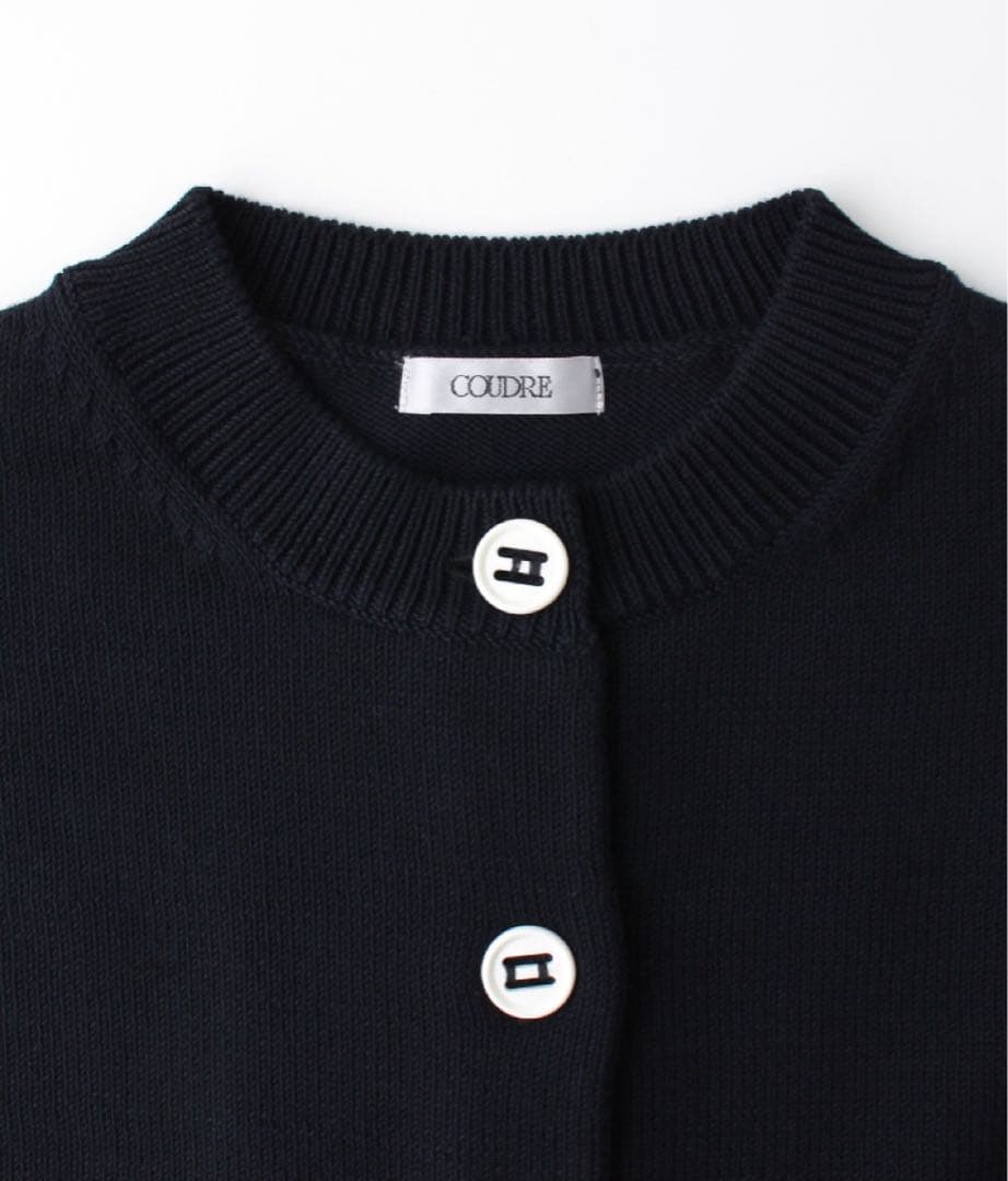 COUDRE ニットカーディガン ブラック
