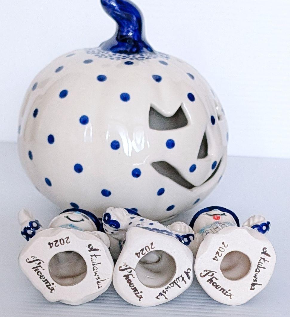 ポーリッシュポタリー 水玉ハロウィン セット✩˚。⋆