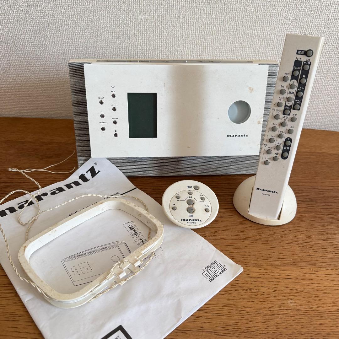 マランツ　CDラジカセ　CR101R CDプレイヤー