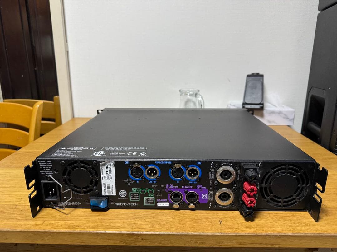 アンプ AMCRON MACRO-TECH 5000i made in USA