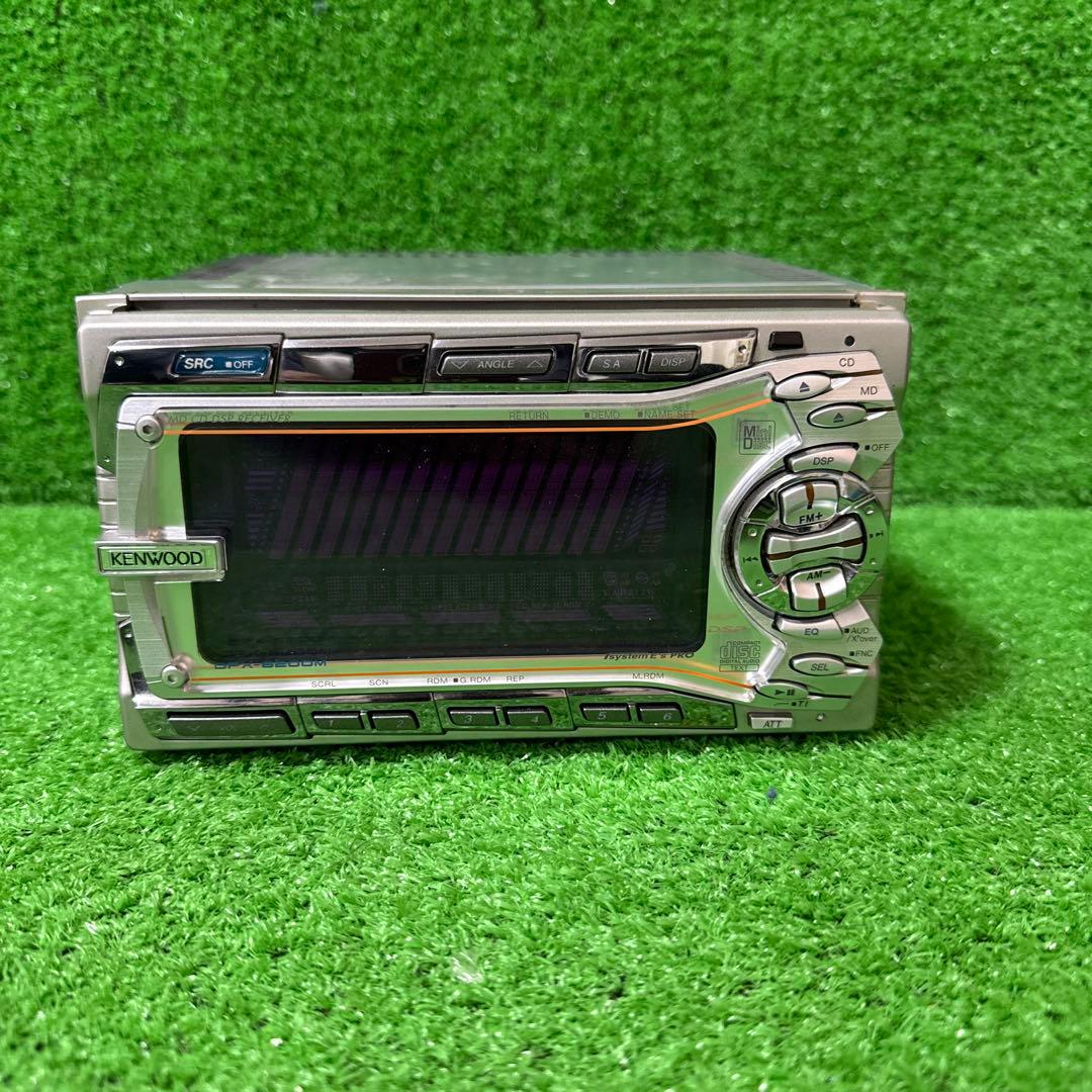 ケンウッド DPX-6200M カーステレオ MD＆CDデッキ 旧車 現状