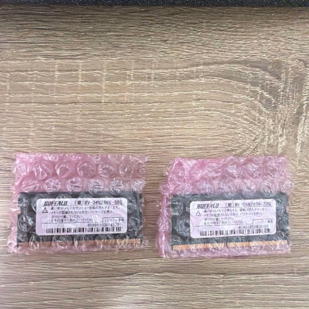 MV-D4N2666-S8G 2個セット　8GBメモリ×2