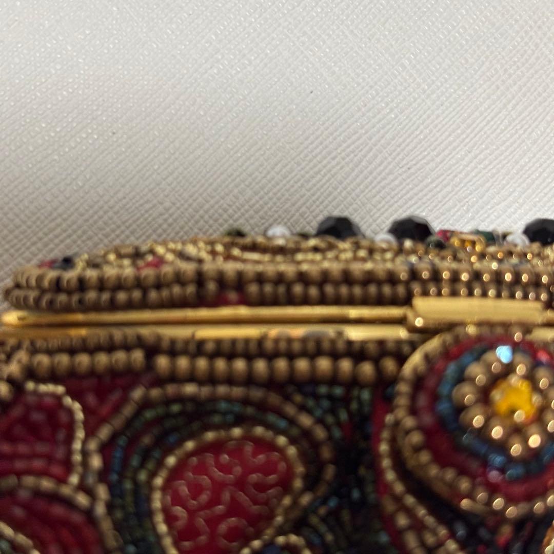 皇室御用達 LUMY はしもと　高級ヴィンテージ ビーズバッグ