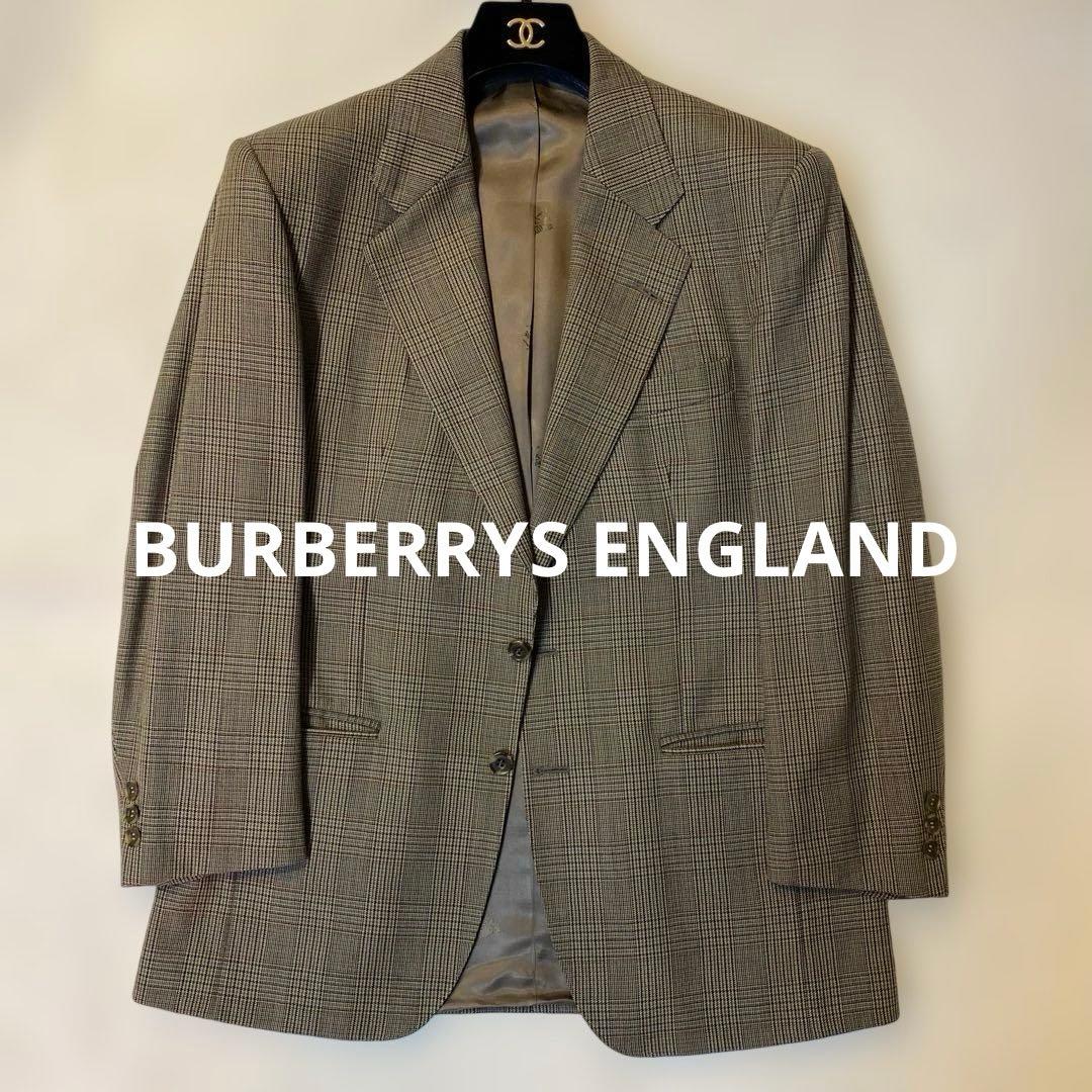 美品BURBERRYS ENGLAND製グレンチェック希少ヴィンテージジャケット