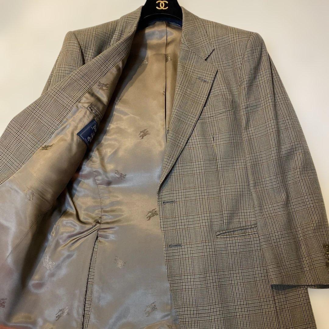 美品BURBERRYS ENGLAND製グレンチェック希少ヴィンテージジャケット