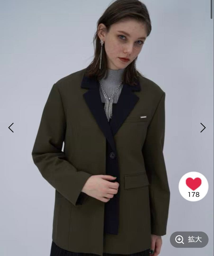 新品　未開封　HARE ハイショクミドルジャケット　今季