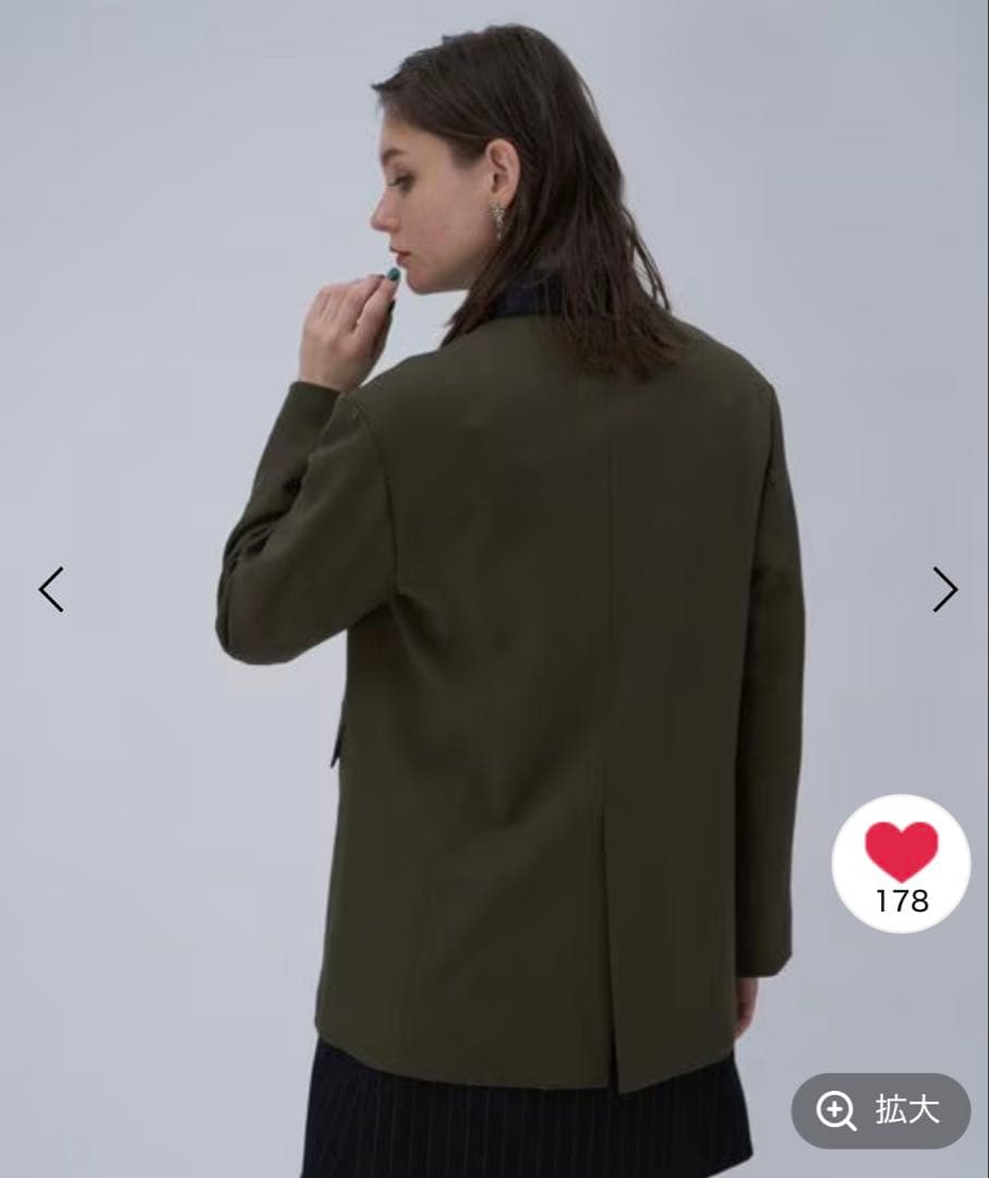 新品　未開封　HARE ハイショクミドルジャケット　今季