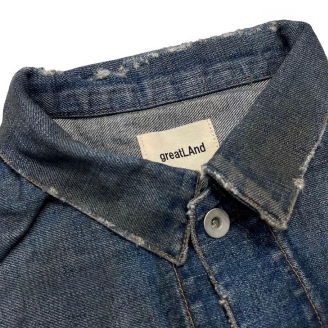 新品greatLAndLOGANDENIM10YERASDENIMJACKET