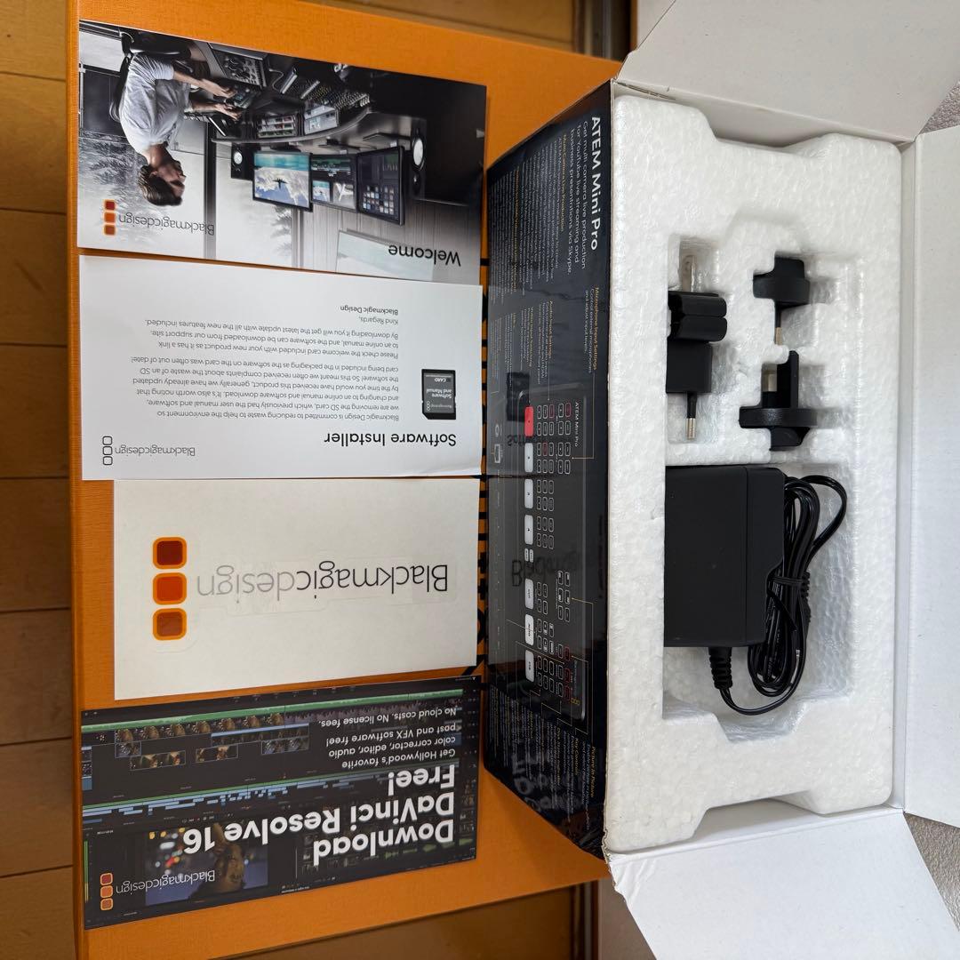 Blackmagic Design ATEM Mini Pro ライブ配信機材