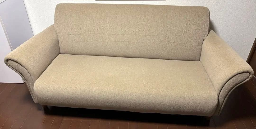 【IDC大塚家具】北欧風2.5人掛けソファ 幅167cm 賃貸・マンション向き