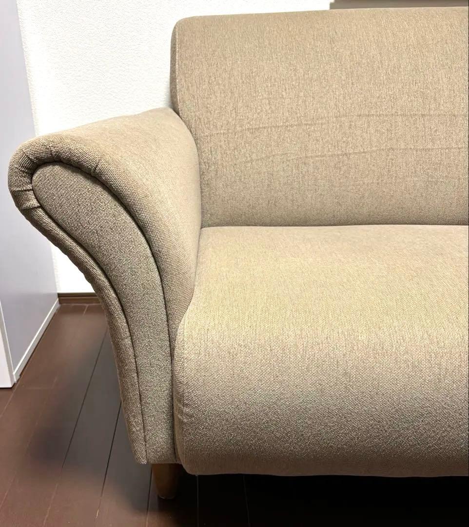 【IDC大塚家具】北欧風2.5人掛けソファ 幅167cm 賃貸・マンション向き