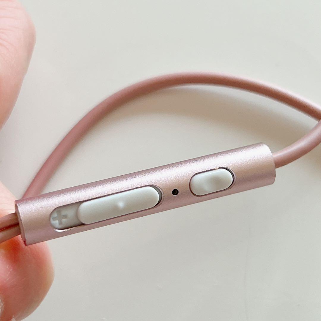 イヤホン ノイズキャンセリングイヤホン 有線 ピンク