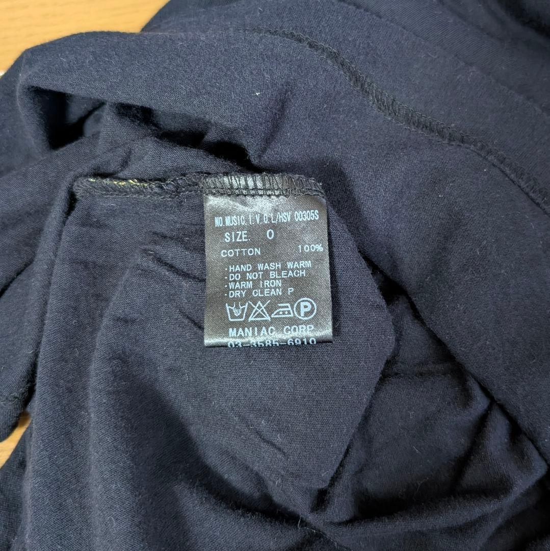 LGB レア MUSIC Ｔシャツ カットソー ブラック 美品