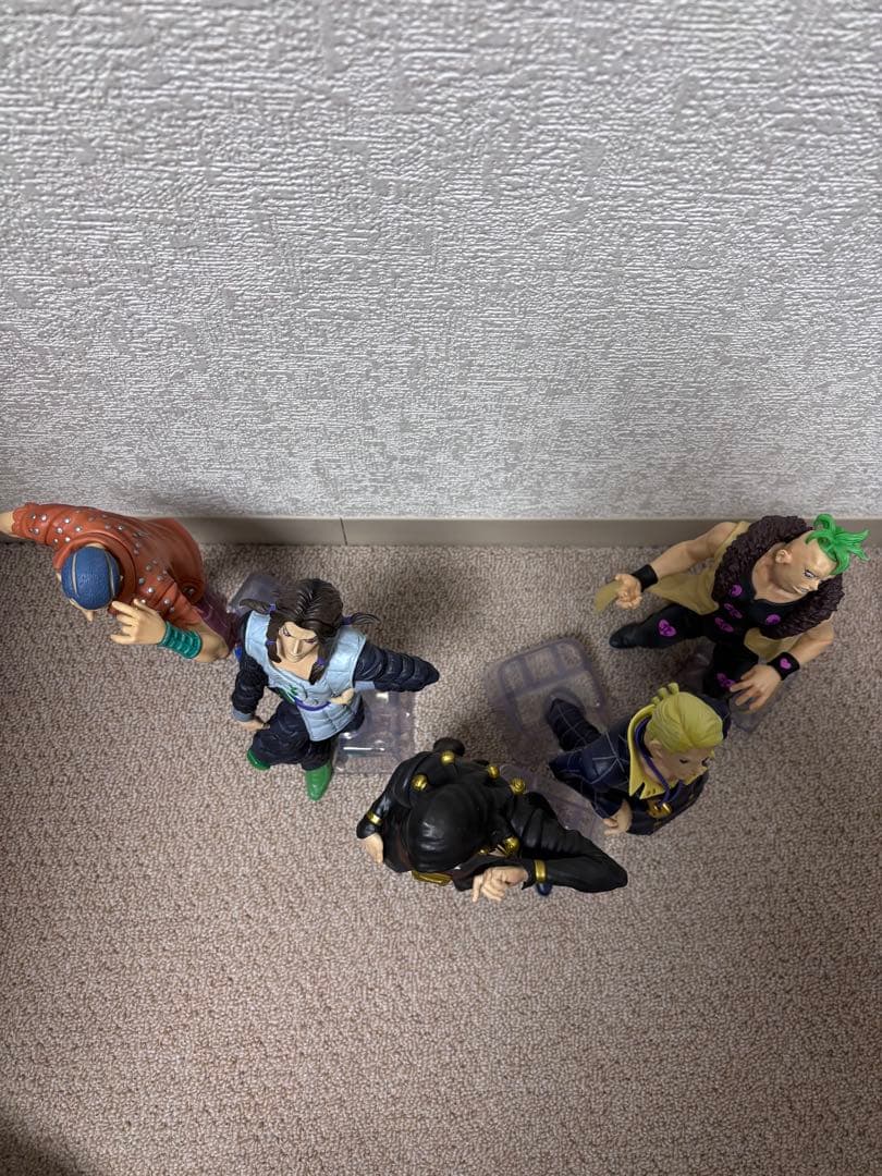 ジョジョの奇妙な冒険 一番くじ　暗殺チームフィギュア 5体セット