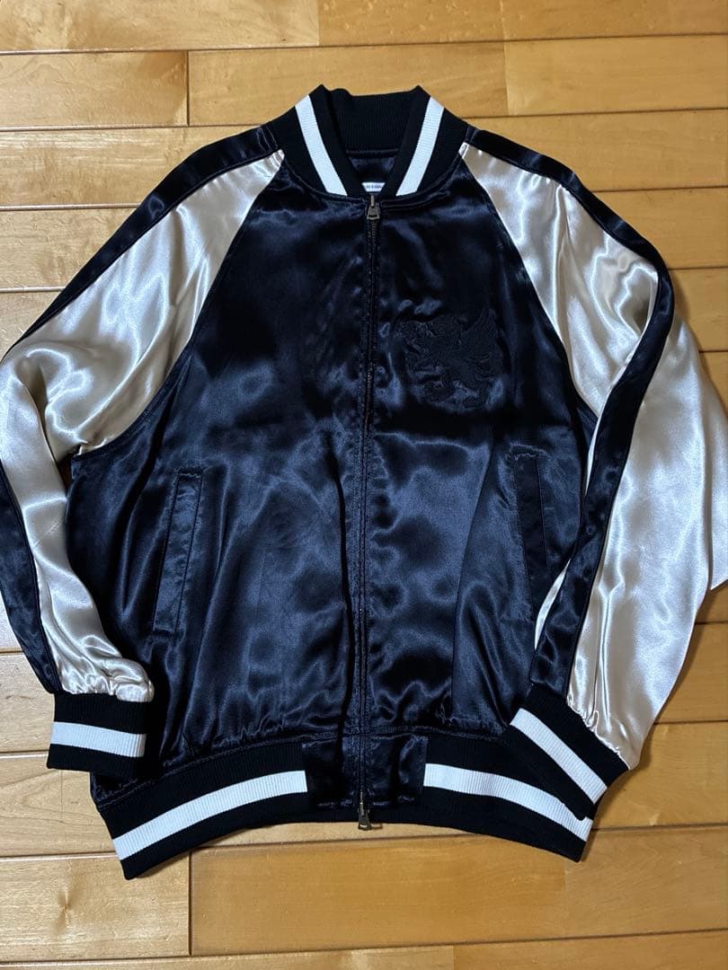 APSTUDIO COUTURE D`ADAM 別注バイカラーサテン ジャケット