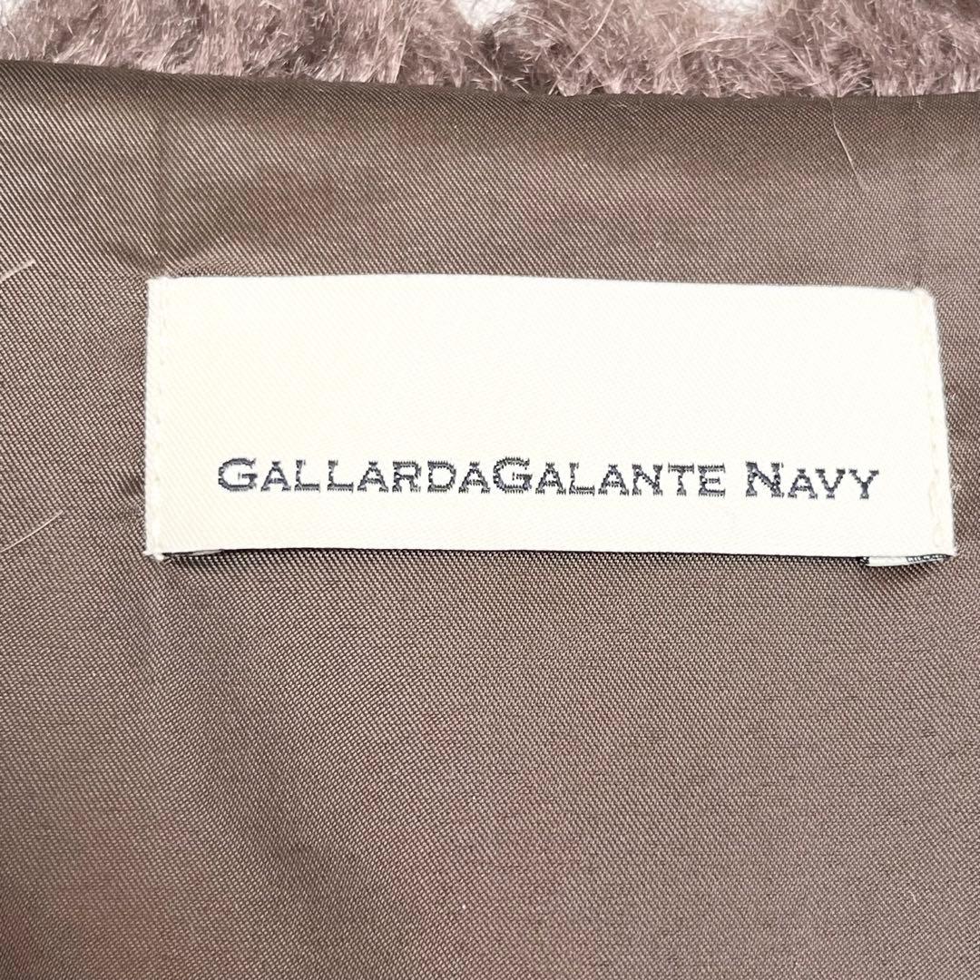 【美品】GALLARDAGALANTE フェイクファーベスト ブラウン