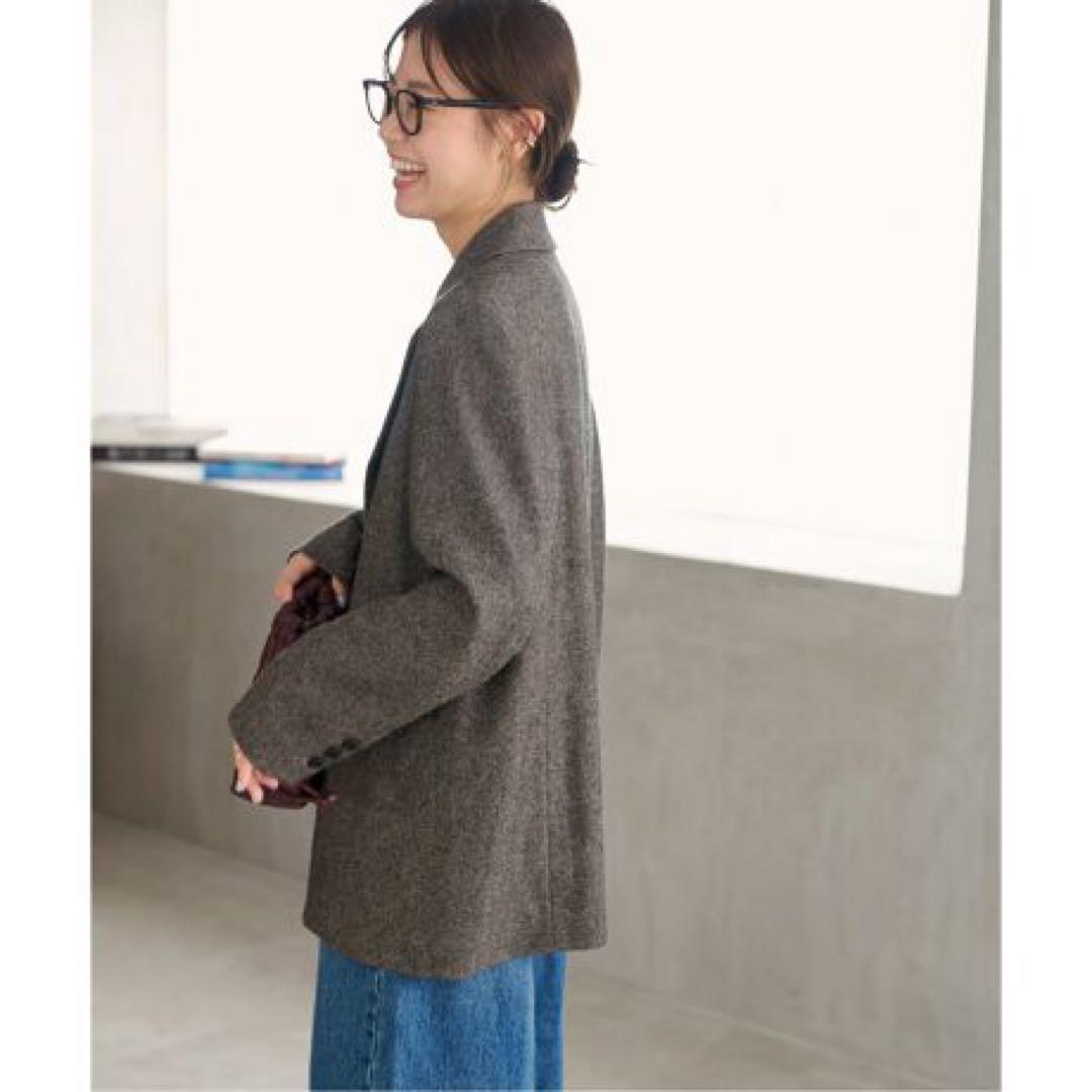 ジャーナルスタンダードレリューム　REWOOLミックスシングルジャケット