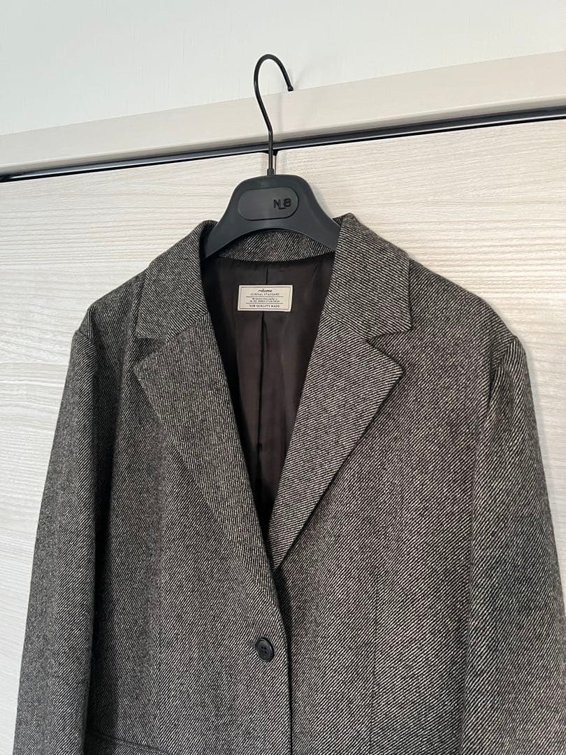 ジャーナルスタンダードレリューム　REWOOLミックスシングルジャケット