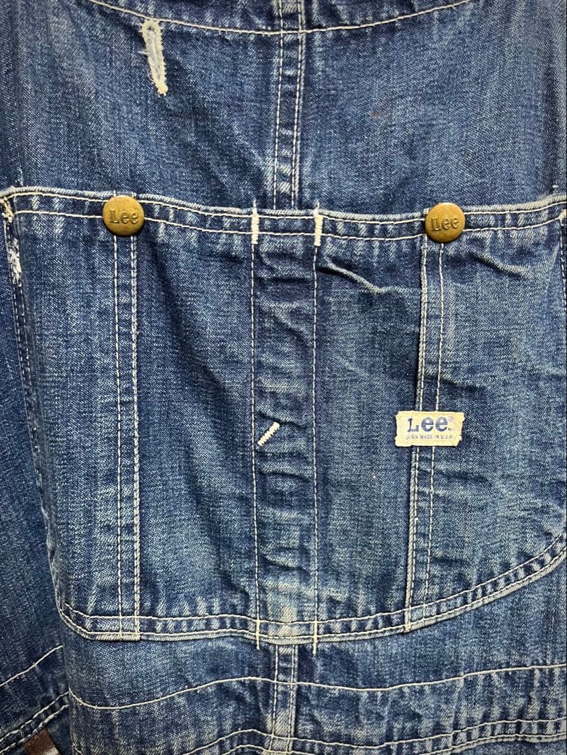 Lee オーバーオール ビンテージ ローバック weirdo グラッドハンド