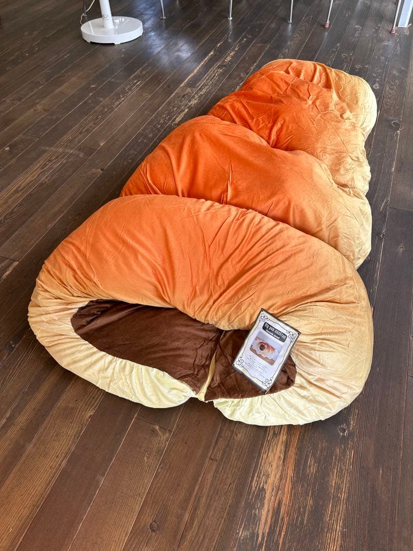 フェリシモ　夢見心地に包まれる ふんわりビッグパンクッション《チョココロネ》