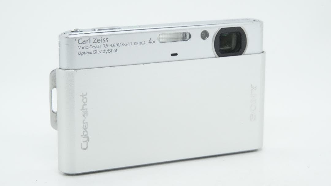 【A2364】 SONY Cyber-Shot DSC-T77 シルバー ソニー