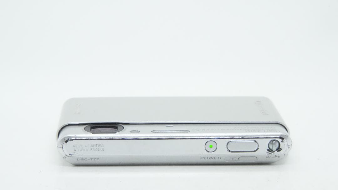 【A2364】 SONY Cyber-Shot DSC-T77 シルバー ソニー