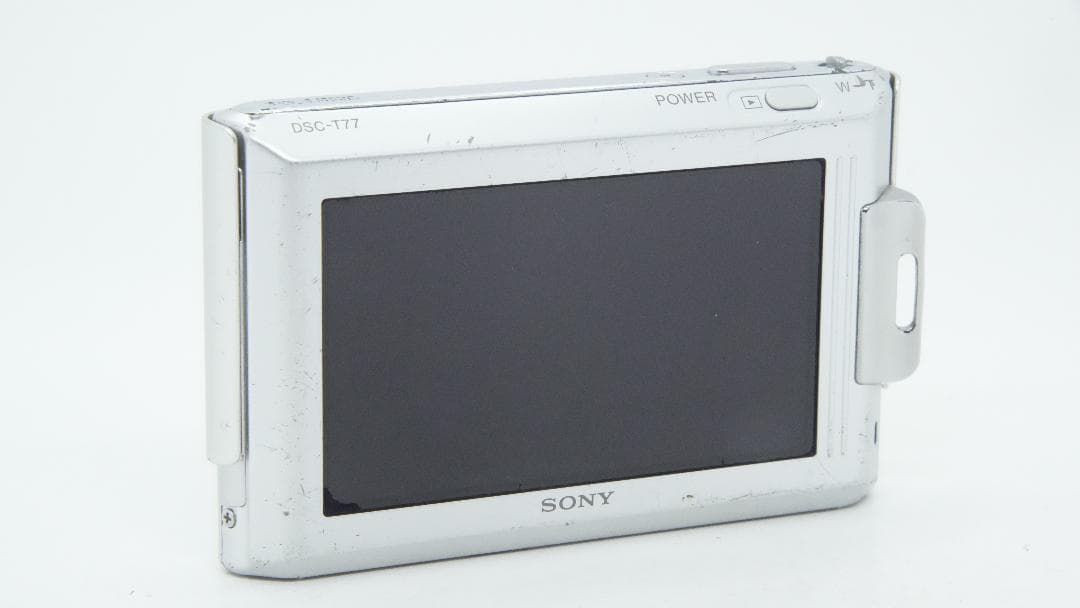 【A2364】 SONY Cyber-Shot DSC-T77 シルバー ソニー