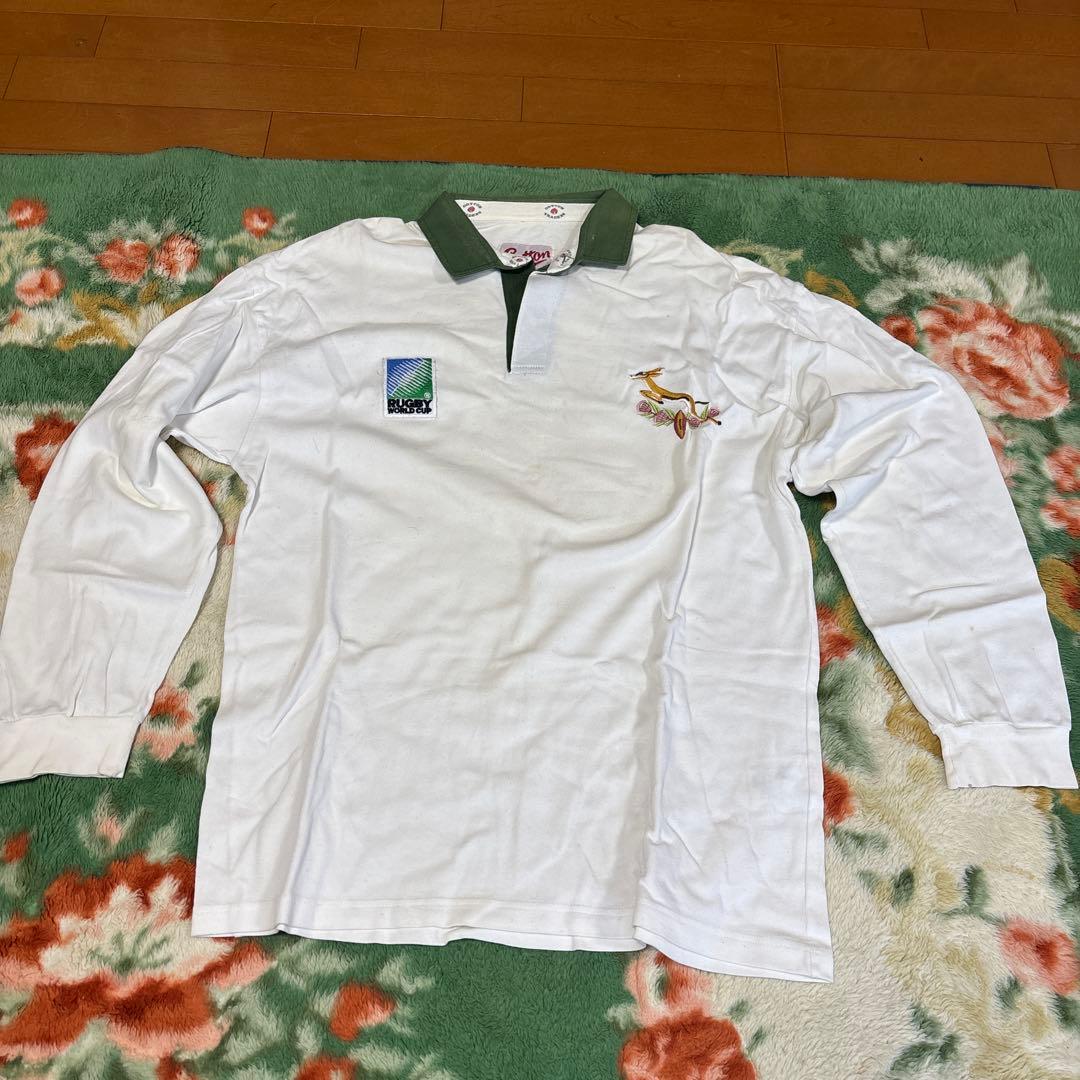 Cotton Traders ラガーシャツ L ホワイト