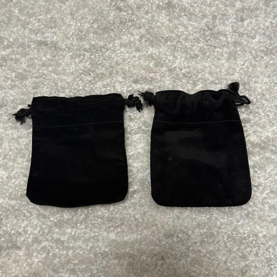 クロムハーツ 革袋 レザーポーチ 巾着 保存袋 6枚 サイズ小×4 中×2