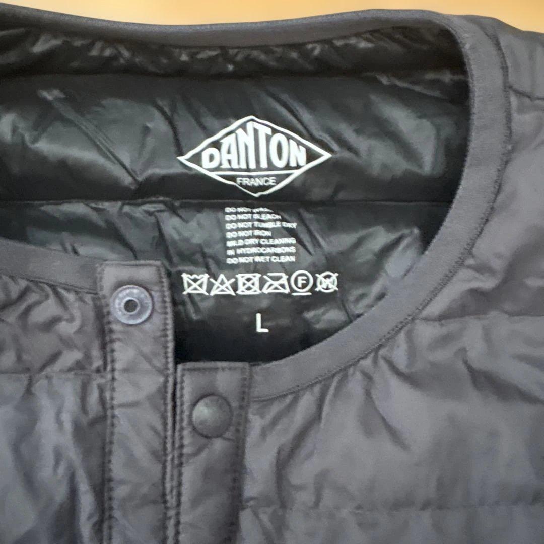DANTON グレーダウンジャケット Lサイズ