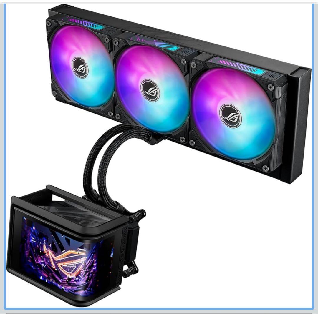 PC用ファン・クーラー ASUS ROG RYUO IV SLC 360 ARGB
