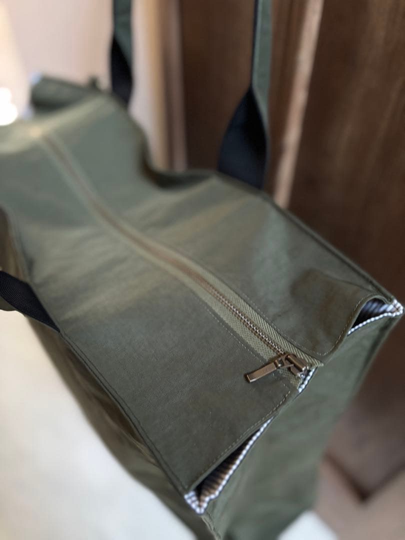 オンガクン様　ファスナー付きトートバッグ　コウテイペンギン