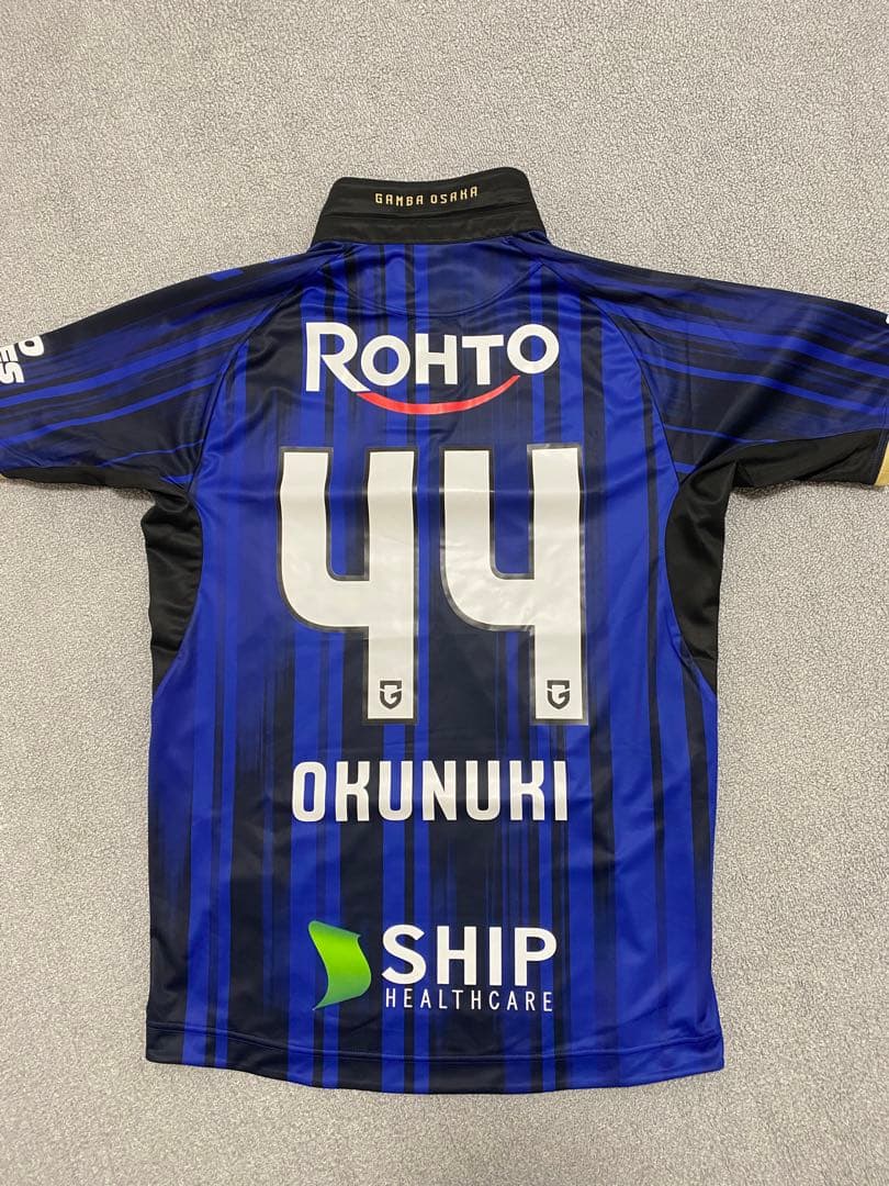 ガンバ大阪　2025オーセンティックユニフォーム　奥抜侃志　新品未使用タグ付