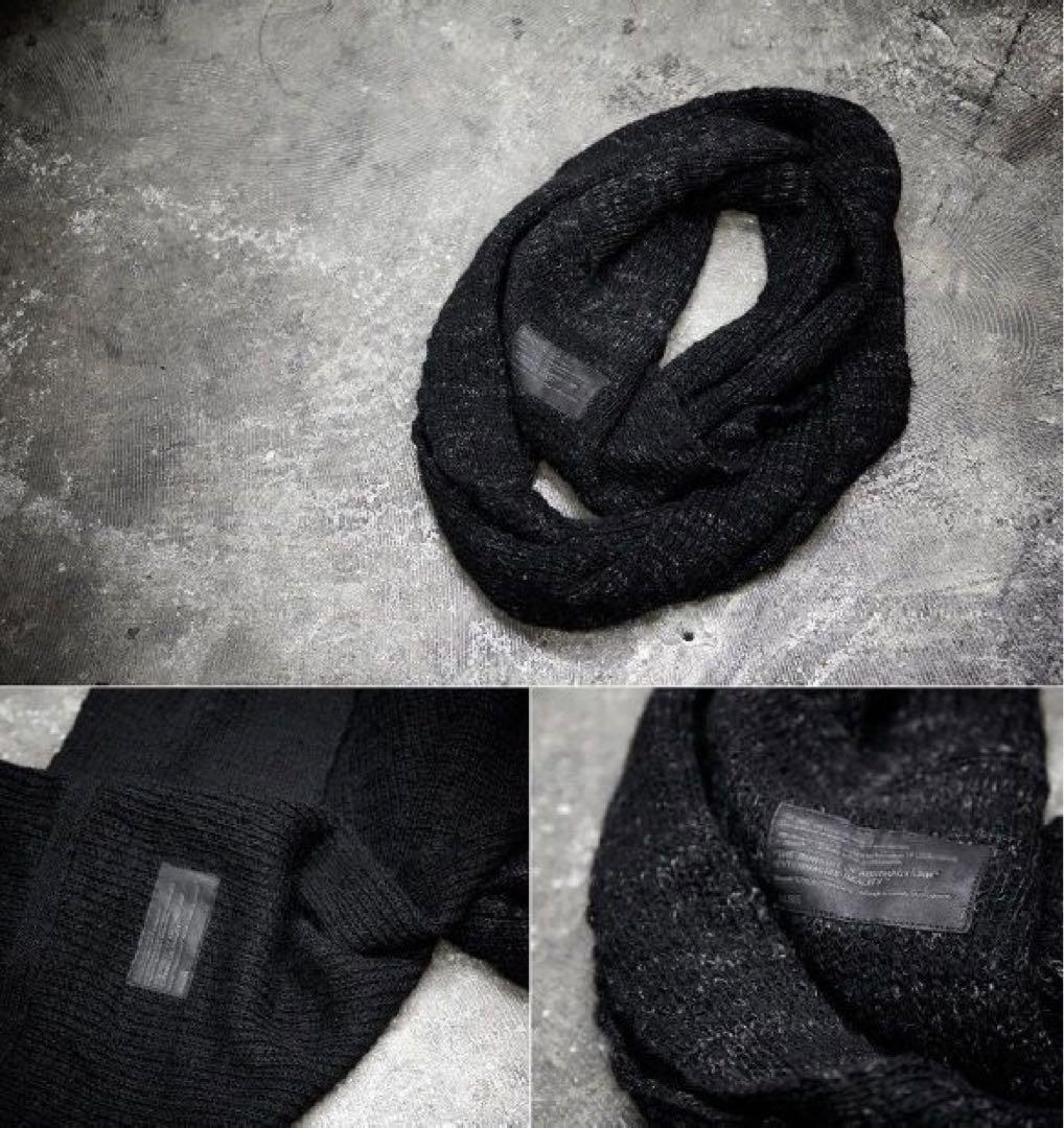 JULIUS フープストール アルパカリネンヤーン