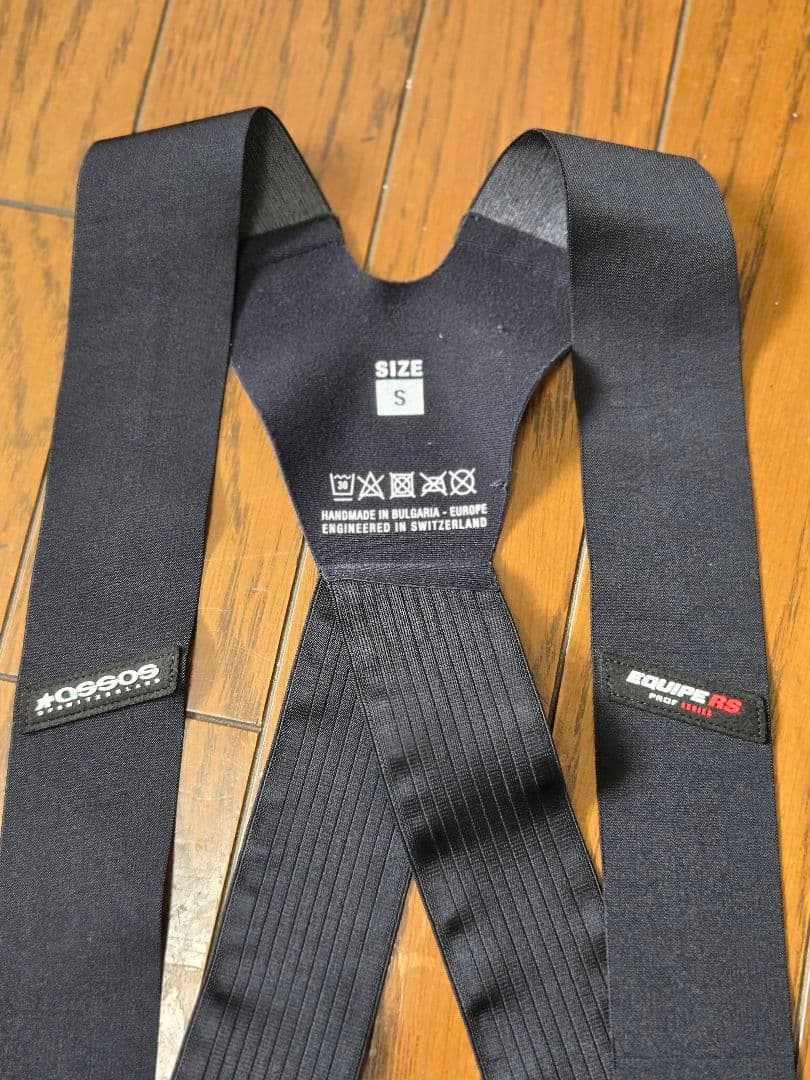 美品 ASSOS EQUIPE RSR S9 アソス ビブショーツ Sサイズ