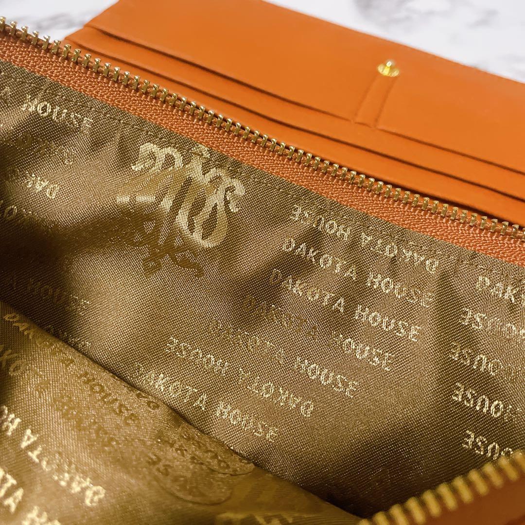 【新品✨️】Dakota(ダコタ)ブラウンレザー長財布 本革 日本製