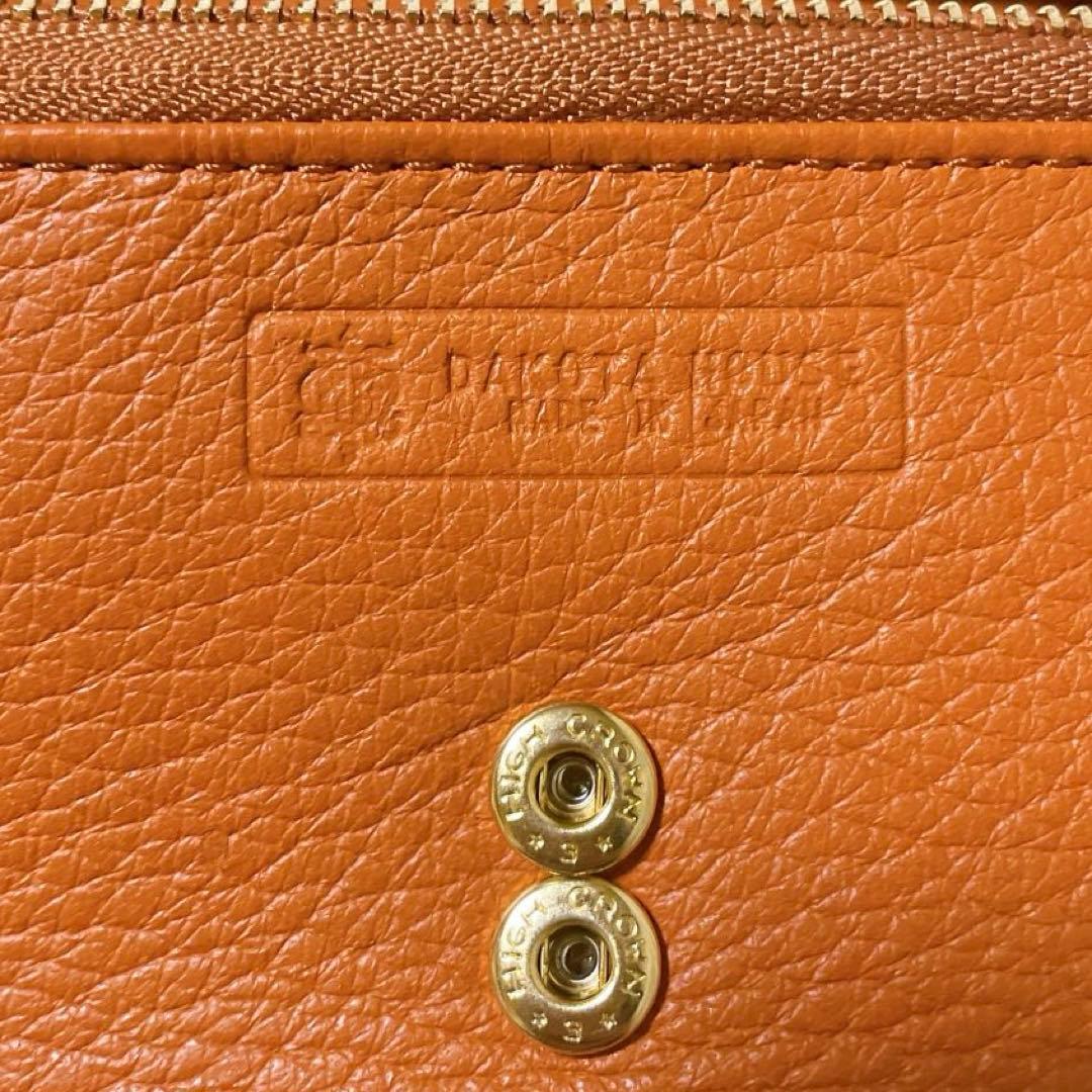 【新品✨️】Dakota(ダコタ)ブラウンレザー長財布 本革 日本製