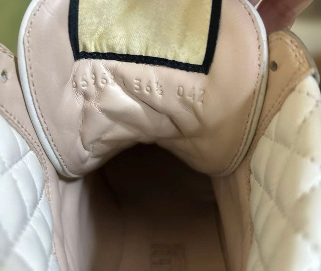 【超美品】グッチGGスプリーム アンクルブーツ36 1/2 23.5cm