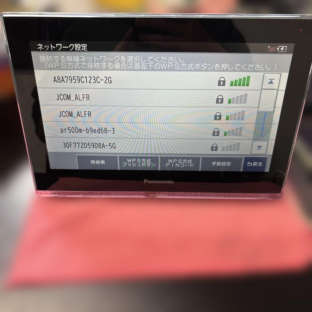 Panasonic ワイヤレスモニター　UN-DM10C1