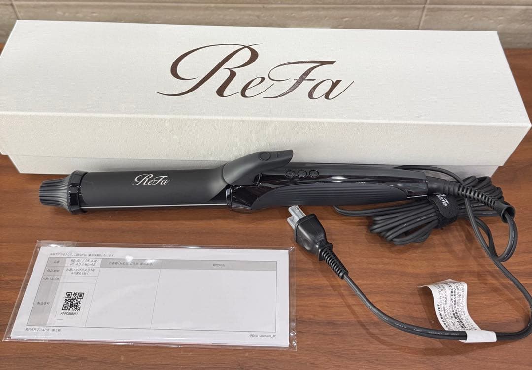 ReFa カールプロヘアアイロン ブラック　32mm