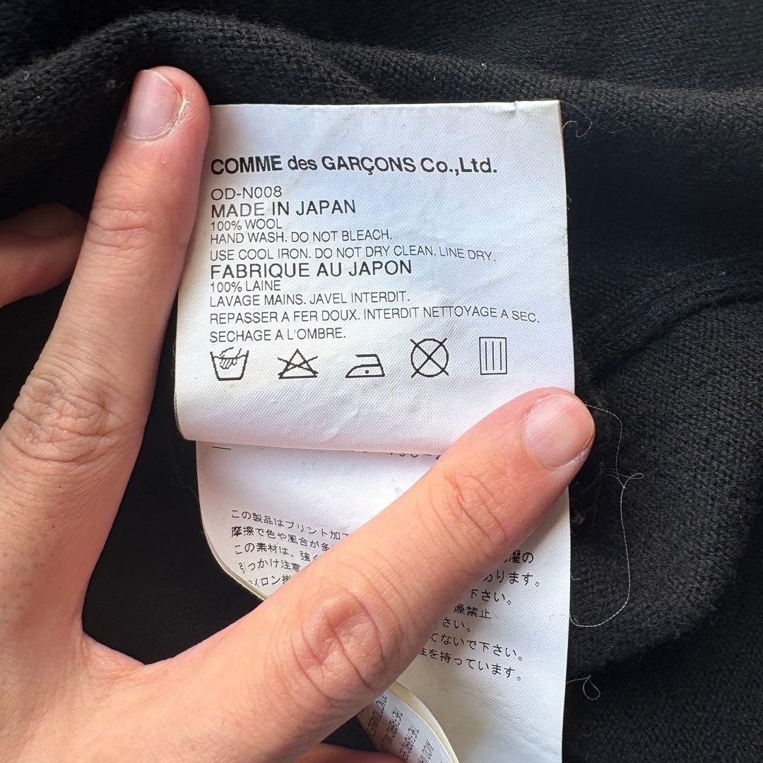 09aw COMME des GARÇONS スカル ニット y2k アーカイブ