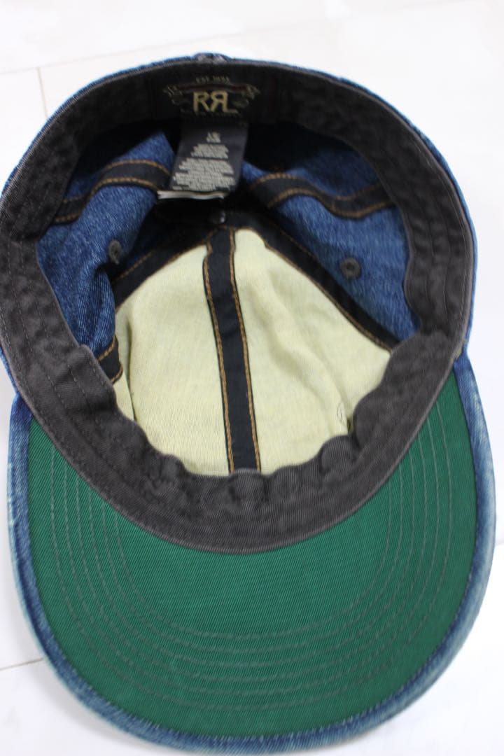 RRL デニム　キャップ　帽子