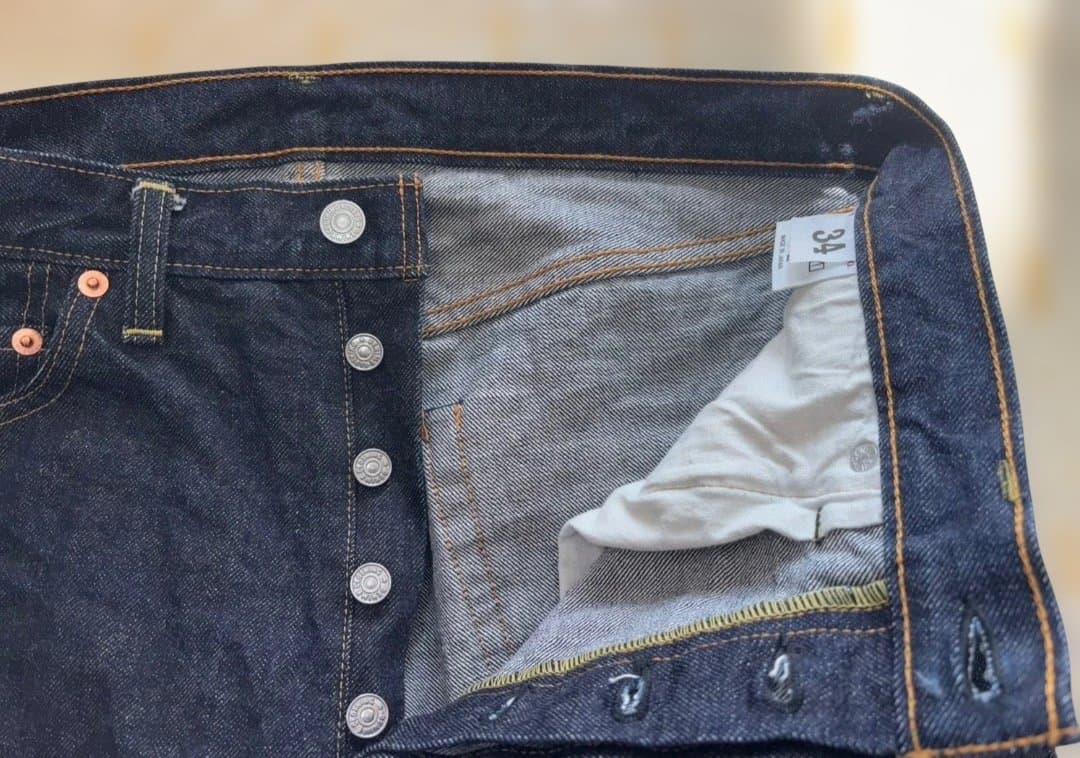 新品¥25300★DENIME(ドゥニーム) 66モデルW34ウエアハウス