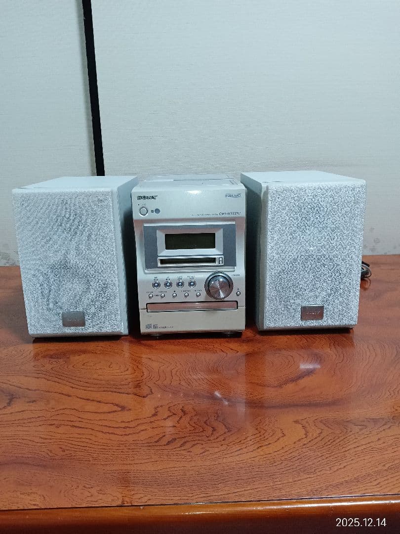 コンポシステム CD・MD・カセットデッキ搭載　福徳重号