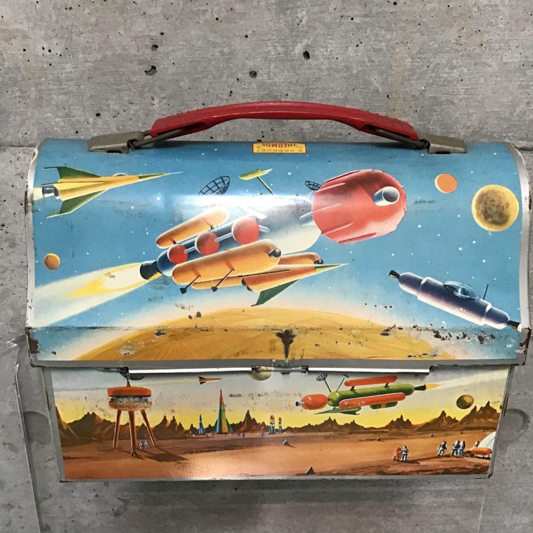 ブリキ ランチボックス 1960年製 ビンテージ