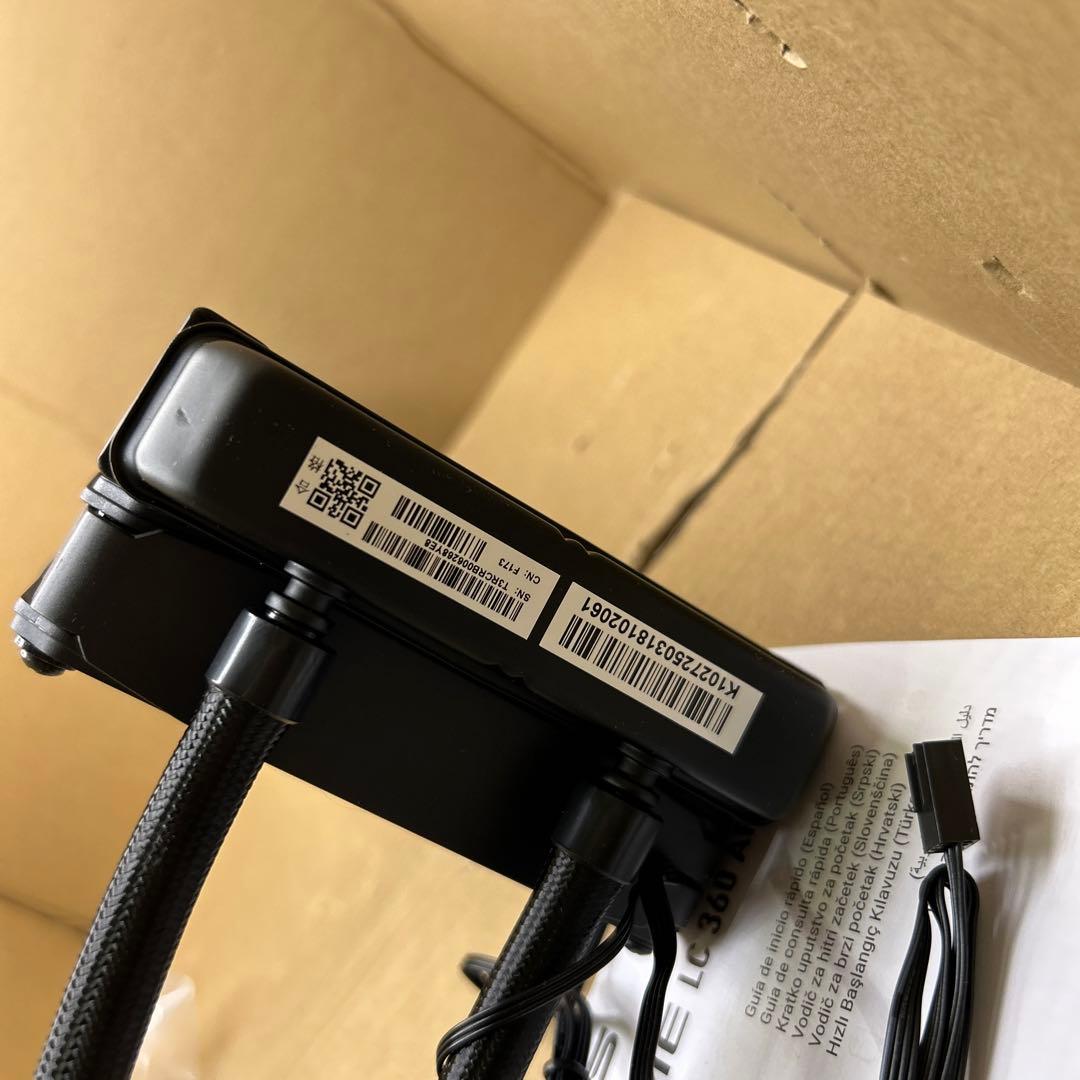 CPUクーラー 液晶 ASUS PRIME LC 360 ARGB LCD