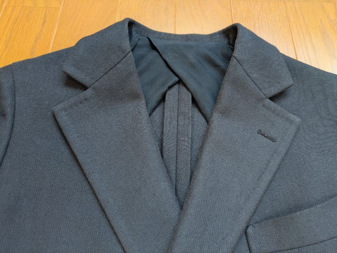 Drawerドゥロワー★ダブルボタンテーラードジャケット紺36USED